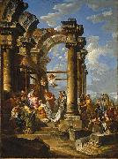 Giovanni Paolo Panini Adoration of the Magi painting